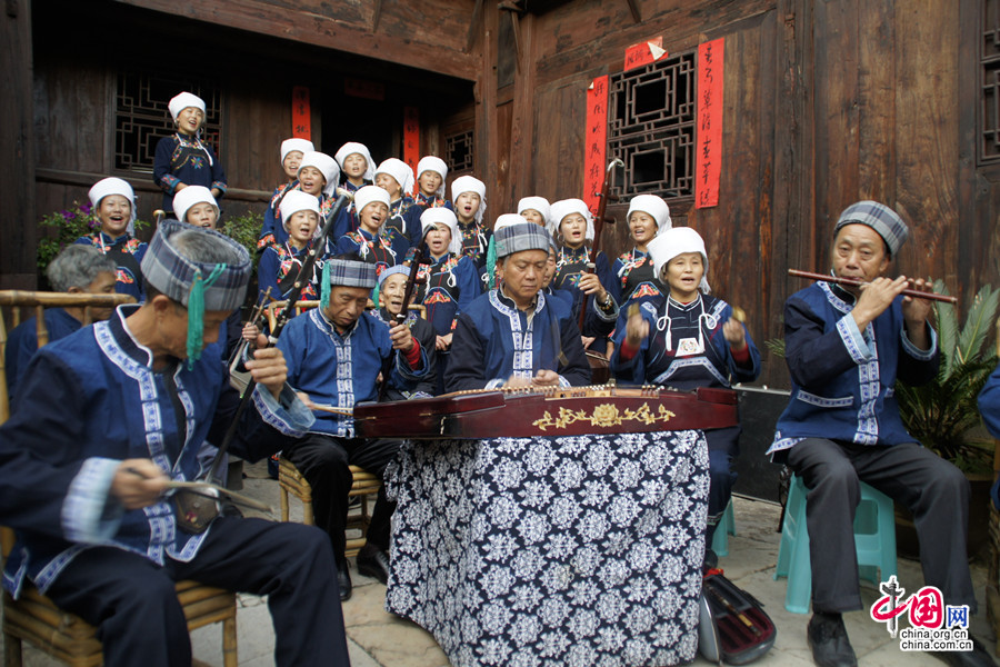 贵州每年亿元保护古村落 民族村寨文化有看头