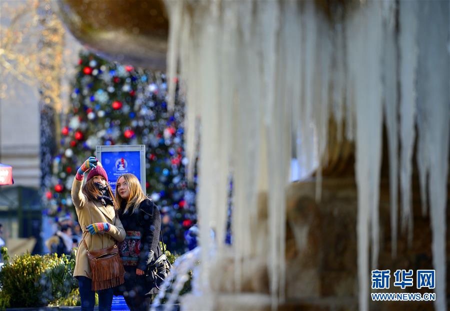 美国纽约气温骤降_中国发展门户网-国家发展门