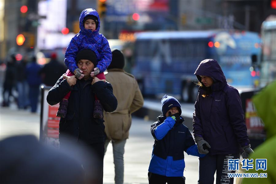 美国纽约气温骤降_中国发展门户网-国家发展门