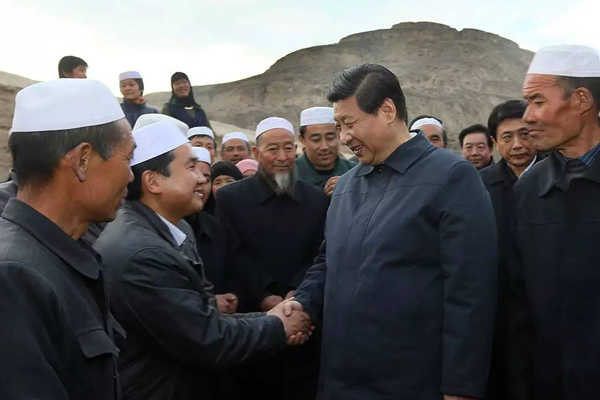 习近平给全国各族人民拜年_中国发展门户网-国