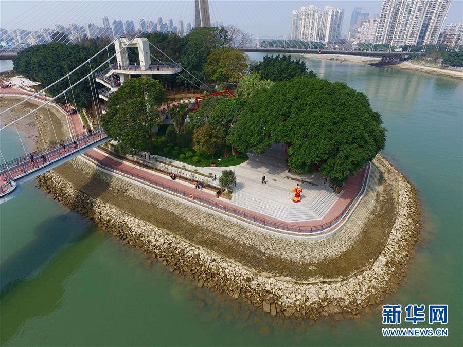 （社會）（2）空中俯瞰福州“愛情之島”