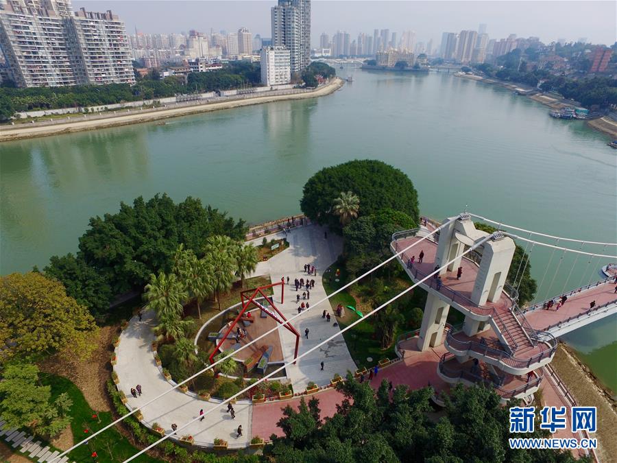 （社會）（3）空中俯瞰福州“愛情之島”