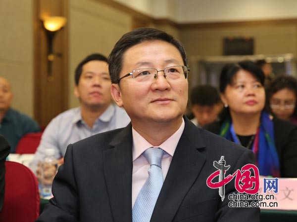 中国网总编辑王晓辉出席2016中国扶贫国际论