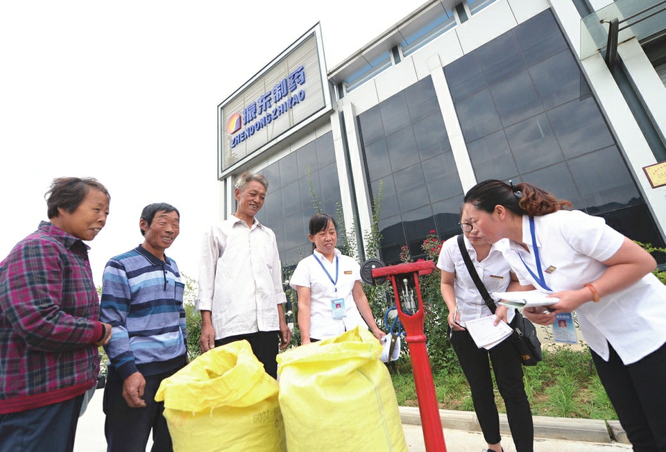 山西振东中药材产业精准“造血”扶贫