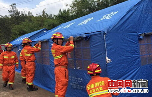 云南元謀發生泥石流災害 1人失聯6人受傷