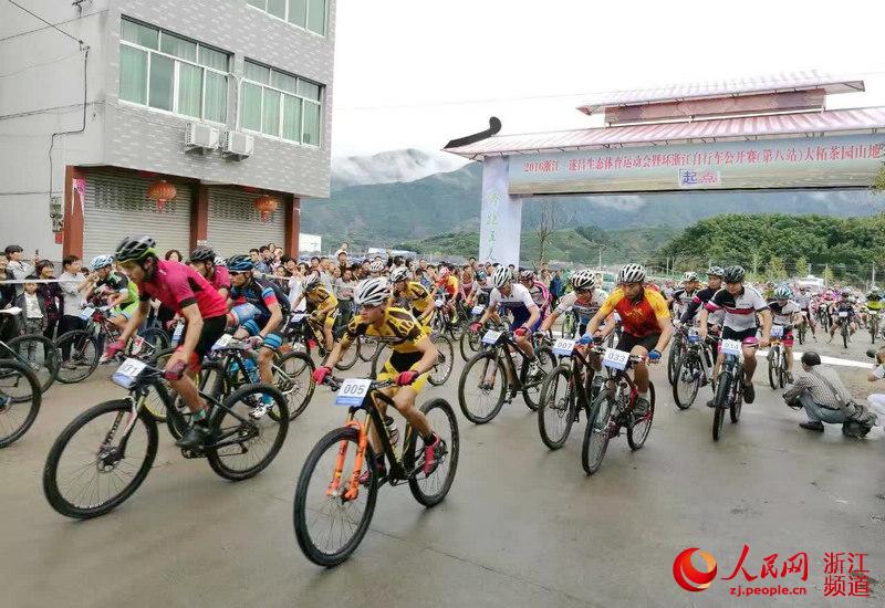 浙江遂昌：一场青山绿水间的骑行较量（图）【2】