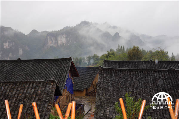 湖南省花垣县十八洞村风景秀丽。王振红摄