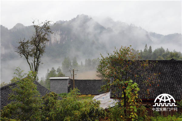 湖南省花垣县十八洞村风景秀丽。王振红摄