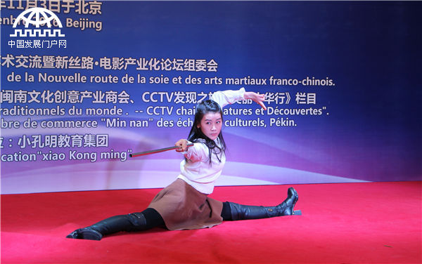 中法武术与文化艺术交流活动在京举行