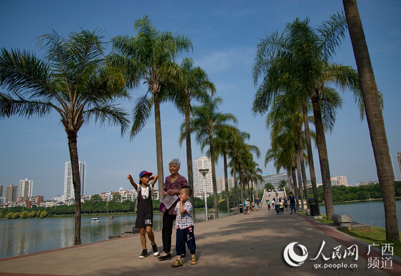 城市光影24小时:上午9时的南宁(农冠斌、陆小桂、赵冬/摄)