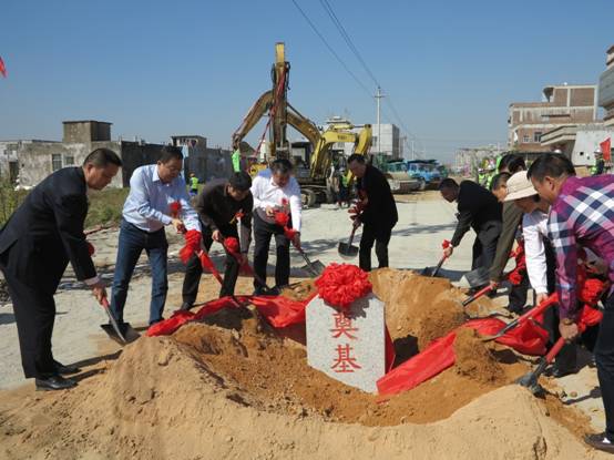 上海宝冶援建龙光村—炎龙村道路工程开工