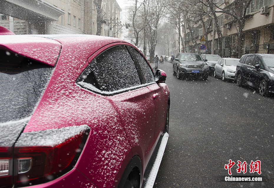 “春雪”袭京城 气温大幅下降