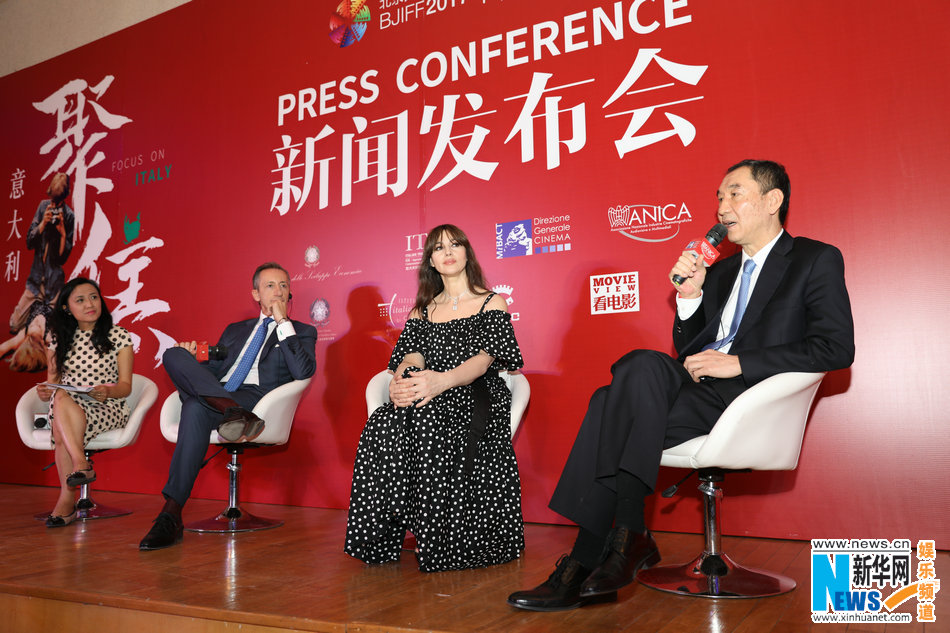 莫妮卡·贝鲁奇：期待与中国电影合作
