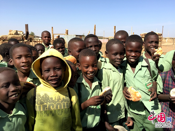 中国扶贫基金会苏丹公益项目落地花开