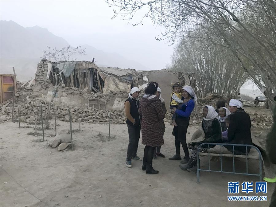 新疆喀什地区塔什库尔干县发生5.5级地震 初步统计有8人死亡