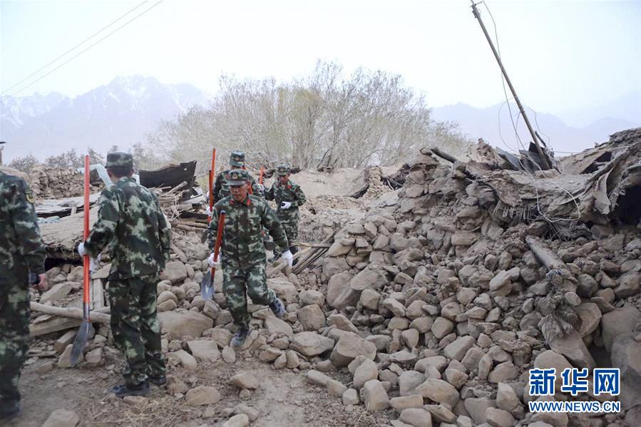新疆喀什地区塔什库尔干县发生5.5级地震 初步统计有8人死亡