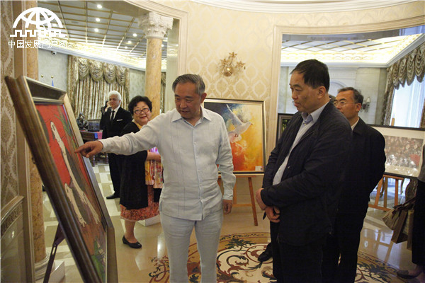 李若弘會見世界運河歷史文化城市合作組織主席朱民陽一行