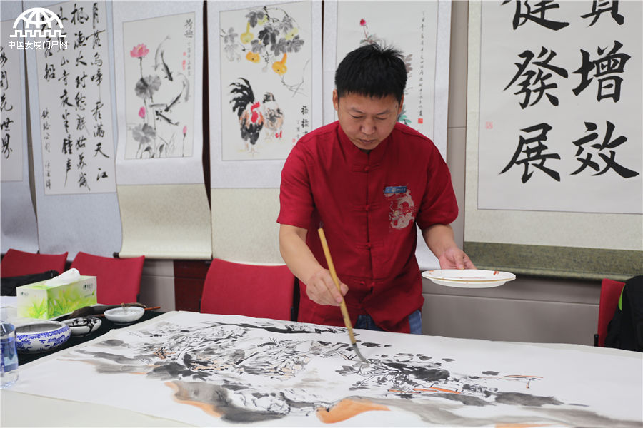 中交四公局举办&apos;建言十九大•书香四公局&apos;书画笔会