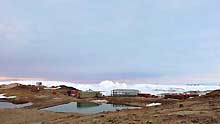 Photo taken on January 21, 2009 shows a general view of China's Zhongshan Station in Antarctica.