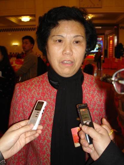 Wang Chunlan, an NPC deputy from Anhui Province said her major concern this year is the migrant workers issue. 