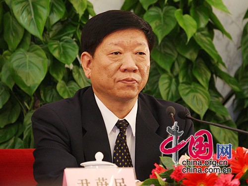 Yin Weimin, Human Resources and Social Security Minister. 