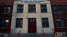 P.S. 177, also known as the Robin Sue Ward School for Exceptional Children is seen on April 28, 2009 in the Queens borough of New York City. The school is in the neighborhood of Fresh Meadows, not far from St. Francis Prep where the first cases of swine flu were reported after a class trip to Mexico.