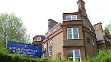 Photo taken on May 6, 2009 shows the South Hampstead High School in London. Five British schools hit by A/H1N1 flu have been temporarily closed up, announced the government's Health Protection Agency on May 5.