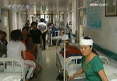 Over 1,000 people were injured in the riots in Urumqi. Many are now receiving medical care in local hospitals. 