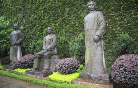 A glimpse of the Wine Cultural Museum in Maotai Town in Renhuai City, Guizhou Province. 