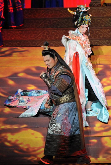 Opera Turandot debuts at Bird&apos;s Nest