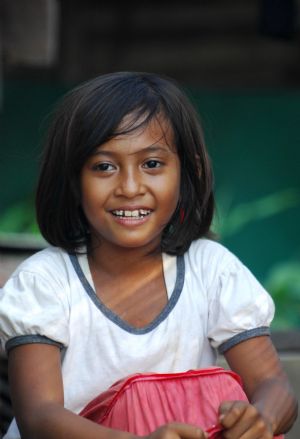 Picture taken on May 25, 2009 shows 9-year-old Indonesian girl Nurul.