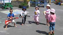 Members of the band of our school including me practice in this photo taken on March 2, 2009.