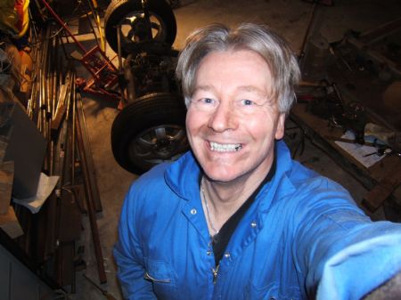 This photo I took on October 26, 2009 shows my father Martin.He was born in London and works in a big bank now. He loves keeping busy in his garage with his cars and motorcycles, making all the noises.