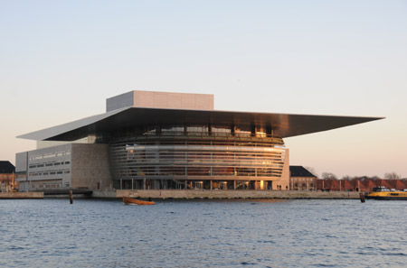 Photo taken on November 22, 2009 shows the Copenhagen Opera House in Copenhagen, capital of Denmark. The United Nations climate summit is scheduled from December 7 to December 18 in Copenhagen.