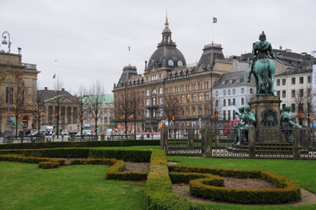Photo taken on November 22, 2009 shows the King's New Square in Copenhagen, capital of Denmark. The United Nations climate summit is scheduled from December 7 to December 18 in Copenhagen.
