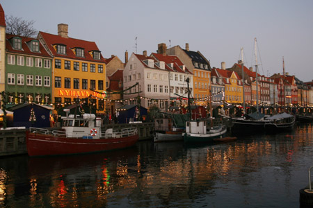 Photo taken on November 22, 2009 shows the New Harbour in Copenhagen, capital of Denmark. The United Nations climate summit is scheduled from December 7 to December 18 in Copenhagen.