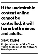 Internet content rating system welcomed: Survey