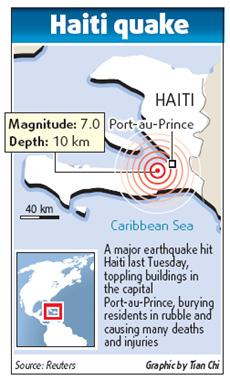 Chinese in Haiti may be evacuated