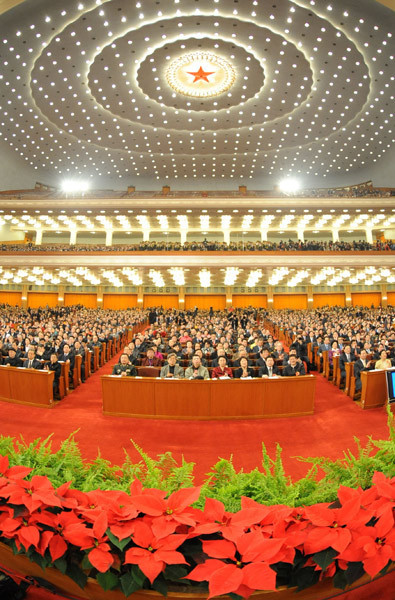 The Opening Session of the 3rd Session of the 11th Chinese People's Political Consultative Conference is convened at 3:00 PM on March 3, 2010 at the Great Hall of the People. China.org.cn covers the opening meeting. 