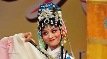 Actress Wang Lujia from Zhejiang Provincial Wu Operal Troupe stage performances during a celebration marking the centennial anniversary of the Women's Day in Dubai, the United Arab Emirates, March 5, 2010.