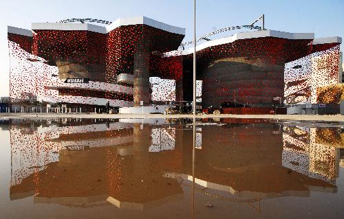 Photo taken on March 28, 2010 shows the Switzerland Pavilion of the 2010 Shanghai World Expo, which is open to public visitors, in the World Expo Site at Shanghai, east China.