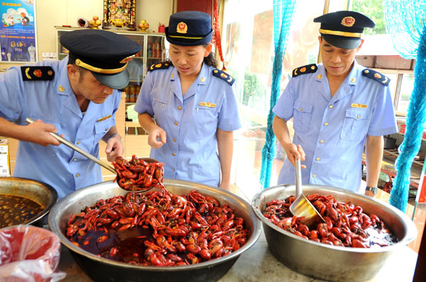 Crayfish proven to be safe after inspection