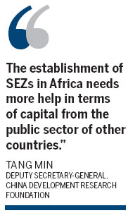 Nation to hike SEZ spending in Africa