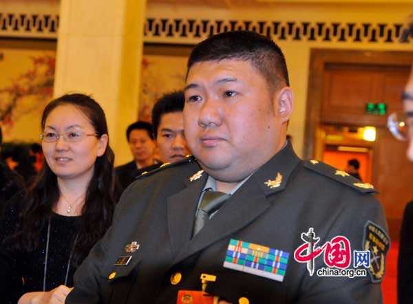 Mao Xinyu, grandson of late Chairman Mao Zedong, attends annual two sessions. Mao Xinyu is a member of the National Committee of the Chinese People&apos;s Political Consultative Conference (CPPCC), the country&apos;s top political advisory body, and a major general in the PLA Academy of Military Sciences.