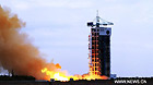An experimental orbiter in China's Shi-Jian satellite series, SJ-11-03, boosted by a Long-March II-C rocket carrier, lifts off from the Jiuquan Satellite Launch Center in northwest China's Gansu Province, July 6, 2011.