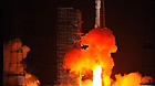 The new data relay satellite 'Tianlian I-02' heads towards the space at the Xichang Satellite Launch Center in southwest Sichuan Province, July 11, 2011. The satellite was launched on a Long March-3C carrier rocket at 11:41 PM (Beijing Time), said sources with the center.