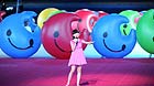 Chinese girl Doudou sings during the pre-ceremony performance ahead of the opening ceremony of the 26th Summer Universiade in Shenzhen, a city of south China's Guangdong Province, Aug. 12, 2011.