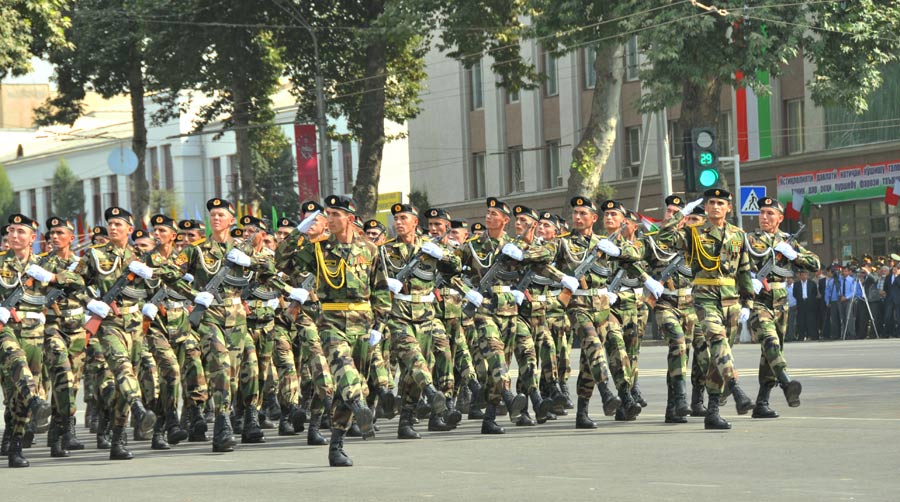 Tajikistan marked 20 years of independence on Friday, Sept. 9, 2011. Samani Square in the nation&apos;s capital, Dushanbe, was the site of a military parade and mass rallies, where people danced and sang to celebrate the country&apos;s achievements. 