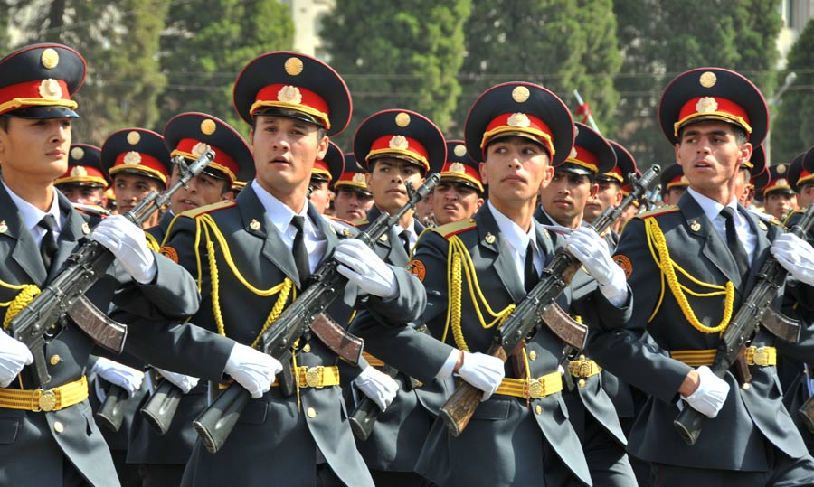 Tajikistan marked 20 years of independence on Friday, Sept. 9, 2011. Samani Square in the nation&apos;s capital, Dushanbe, was the site of a military parade and mass rallies, where people danced and sang to celebrate the country&apos;s achievements. 