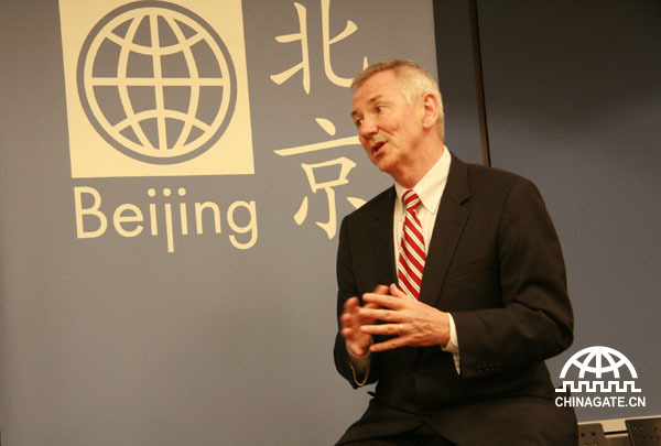 China Development Gateway interviewed Andrew Steer, World Bank's special envoy for climate change, in Beijing on Nov. 7. 